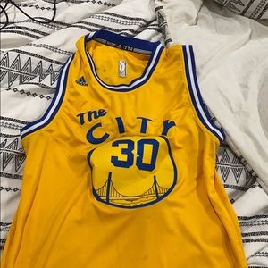 Steph Curry The City Jersey